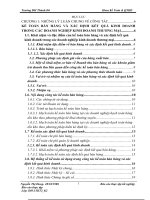 Hoàn thiện công tác kế toán bán hàng và xác định kết quả kinh doanh tại công ty TNHH Đầu tư PCCC Bắc Nam