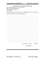 Hoàn thiện Kế toán Bán hàng và xác định kết quả kinh doanh tại Công ty TNHH Xúc tiến thương mại Dịch vụ vàg du lịch Vietpowertravel