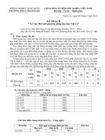 KẾ HOẠCH ĐỔI MỐI PHƯƠNG PHÁP DẠY HỌC VẬT LÝ 6 NĂM 2015 2016