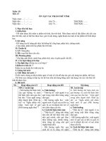 GIÁO ÁN NGỮ VĂN 7 TUẦN 18