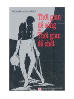 Ebook Thời gian để sống và thời gian để chết- Phần 1 - Erich Maria Remarque