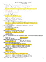 BỘ câu hỏi TRẮC NGHIỆM địa văn 3 