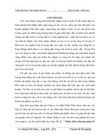 Hoàn thiện phương pháp kế toán tập hợp chi phí sản xuất và tính giá thành sản phẩm xây lắp tại Công ty cổ phần Điền Phát