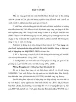 Thực trạng, các yếu tố ảnh hưởng mất cân bằng giới tính khi sinh ở tỉnh Bắc Giang và hiệu quả một số biện pháp can thiệp (20122013)