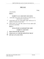 Lập kế hoạch tổ chức đội tàu