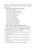 Bài tập thảo luận môn nguyên lý kế toán 