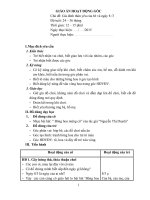 Hoạt động góc chủ đề gia đình thân yêu của bé ngày 8 tháng 3