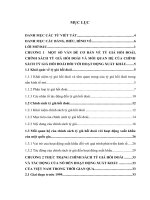 Tác động của chính sách tỷ giá hối đoái đến hoạt động xuất khẩu của việt nam 