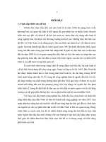 Luận văn thạc sỹ - Giải pháp tăng cường thu hút đầu tư trực tiếp nước ngoài vào phát triển công nghiệp tỉnh Bắc Ninh
