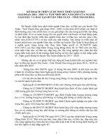 Chính sách và kế hoạch phát triển giáo dục 2016  2020 định hướng đến 2025