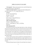 Nâng cao hiệu quả dạy học theo chủ đề tích hợp cho học sinh trường THPT kiến an ở môn ngữ văn 