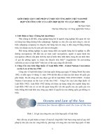 GIỚI THIỆU QUY CHẾ PHÁP LÝ MỘT SỐ VÙNG BIỂN VIỆT NAM PHÙ HỢP VỚI CÔNG ƯỚC CỦA LIÊN HỢP QUỐC VỀ LUẬT BIỂN 1982