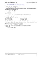 DỒ ÁN MÔN HỌC THIẾT KẾ CẦU THÉP