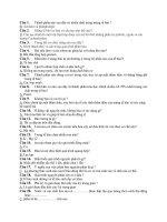 bài tập trắc nghiệm sinh học lớp 12 