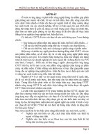 Thiết kế mô hình hệ thống điều khiển tự động đèn tín hiệu giao thông