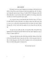 Báo cáo thực tập Điện CN Dân Dụng Công ty Cổ phần LIDECO 8