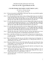 CÂU hỏi THI học PHẦN ĐỘNG cơ đốt TRONG 2  