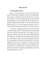 Ảnh hưởng của tỷ giá hối đoái đến hoạt động kinh doanh tại công ty cổ phần thiết bị thắng lợi 