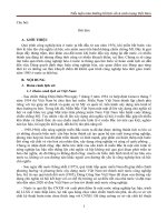 Tiểu luận môn đường lối lịch sử và cách mạng việt nam