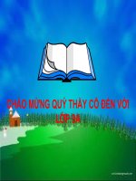 giáo án điện tử bài Tổng kết từ vựng ngữ văn 9