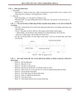 ĐỀ CƯƠNG ôn tập CÔNG NGHỆ ĐÓNG mới a2 