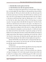 Thực trạng về pháp luật đầu tư tại việt nam và giải pháp (1)