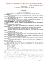 GIÁO DỤC sử DỤNG NĂNG LƯỢNG TIẾT KIỆM VÀ CÓ HIỆU QUẢ