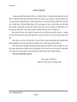 luận văn: Hoàn thiện kế toán bán hàng và xác định kết quả năm 2015 theo thông tư 200