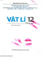 Sách giáo khoa vật lý 12, nâng cao   chương 1 và 2