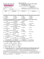 test 4 engilsh 9 part 1