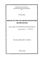 Marketing xuất khẩu và việc vận dụng trong kinh doanh xuất khẩu ở việt nam 