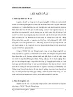 Nâng cao sức cạnh tranh dịch vụ logistics của công ty TNHH Tiếp vận Thăng Long