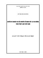 Quyền và nghĩa vụ của người sử dụng đất là vợ chồng theo pháp luật việt nam 