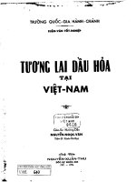 Tương lai dầu hỏi tại việt nam 