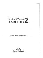 Reading and writing targets 2 SB 