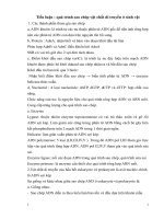 Tiểu luận quá trình sao chép vật chất di truyền ở sinh vật