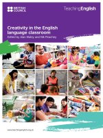 Creativity in the english language classroom 