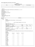 giao an ôn tốt nghiệp tiếng anh 12