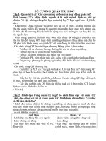 ĐỀ CƯƠNG ôn tập môn QUẢN TRỊ học