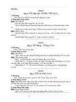 Giao an mon Toan lop 2 ca nam theo VIEN