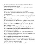 ĐỀ CƯƠNG MÔN KINH TẾ QUỐC TẾ