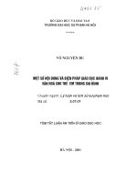 Một số nội dung và biện pháp giáo dục hành vi văn hóa cho trẻ em trong gia đình 