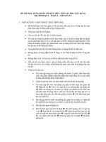 ĐỀ THI MẪU DÙNG ĐỂ ÔN THI KẾT THÚC MÔN TIN HỌC XÂY DỰNG HỆ CHÍNH QUY – BẰNG 2 – CHUYÊN TU