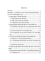 Tiềm năng, thực trạng và giải pháp phát triển du lịch sinh thái tại vườn quốc gia pù mát 