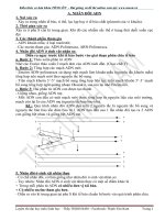 Kiến thức cơ bản môn sinh học NHÂN ĐÔI ADN và PHIÊN MÃ
