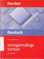 Deutsch ueben unregelmaessige verben 