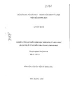 Nghiên cứu đặc điểm sinh học sinh sản của bào ngư ở vùng biển nha trang khánh hòa 