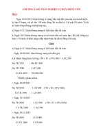 Kế toán ngân hàng  huy động vốn