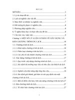 Xây dựng và bán chương trình du lịch đi lào dành cho thị trường khách hà nội 