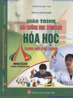 Giáo trình bồi dưỡng học sinh giỏi hóa học trung học phổ thông  phần 1